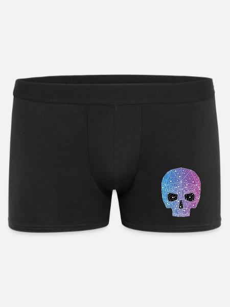 Galactic skull - Men's Boxer Shorts - black