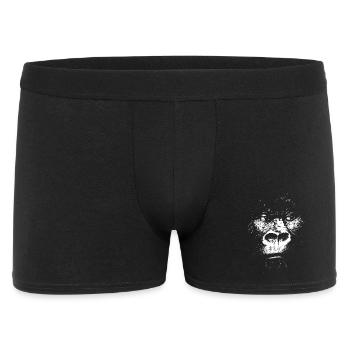 Illustration de singe expressionniste, gorille - Boxer Homme - noir - Devant