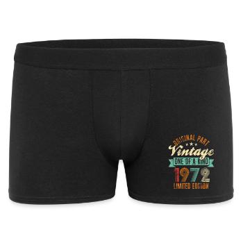 Vintage 1972 Limited Edition - Men's Boxer Shorts - black - Front