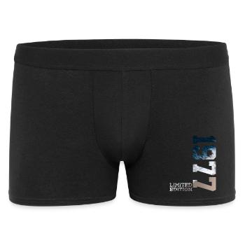 49TH BIRTHDAY LIMITED EDITION 1977 - Men's Boxer Shorts - black - Front