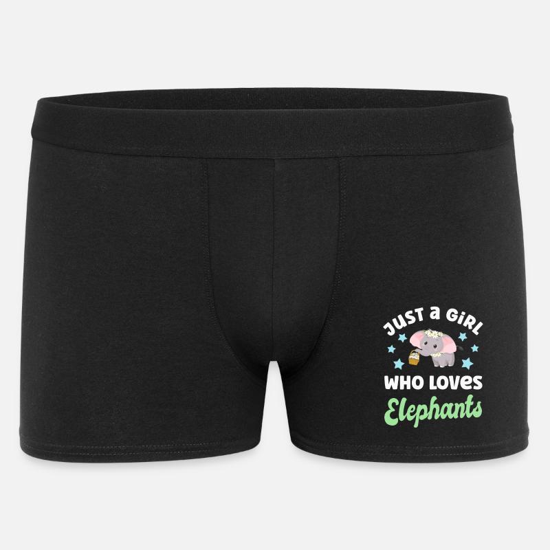 Elephant Elephants - Men's Boxer Shorts - black