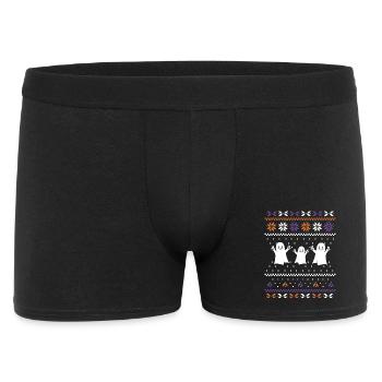 Three Sweet Ghosts - Men's Boxer Shorts - black - Front