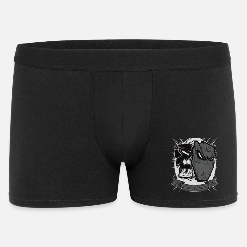 Devil mask - Men's Boxer Shorts - black