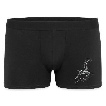 Reno Navideño - Christmas reindeer - Merry Christm - Men's Boxer Shorts - black - Front
