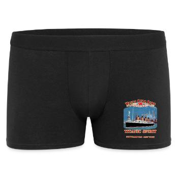 TITANIC SPIRIT Kreation Louis RUNEMBERG © Adagp - Männer Boxer Shorts - Schwarz - Vorne