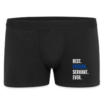 ! Best Frisian Servant Ever Lettering - Men's Boxer Shorts - black - Front