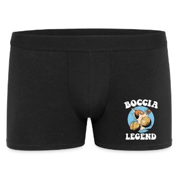 Bocciaspieler Boccia Kugel und Zubehör Boccia - Männer Boxer Shorts - Schwarz - Vorne
