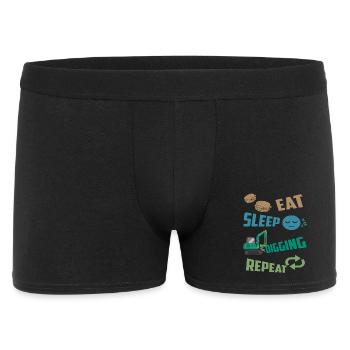 Excavator driver - Men's Boxer Shorts - black - Front