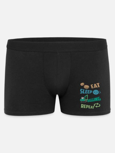 Excavator driver - Men's Boxer Shorts - black
