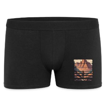 Randonnée montagnes - Boxer Homme - noir - Devant