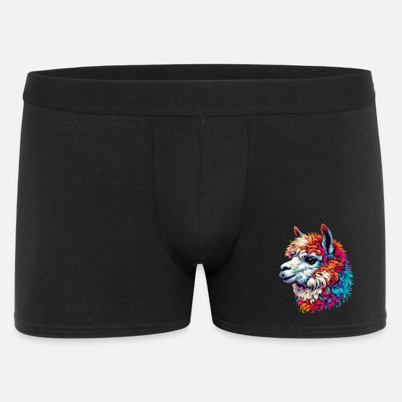 Alpaca - Men's Boxer Shorts - black