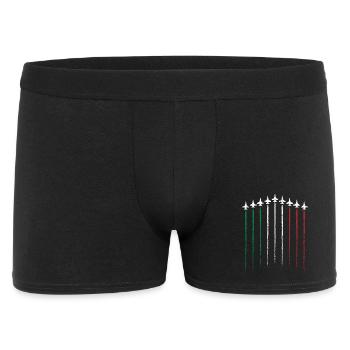 Flag Hue Swords in Green White Red - Men's Boxer Shorts - black - Front