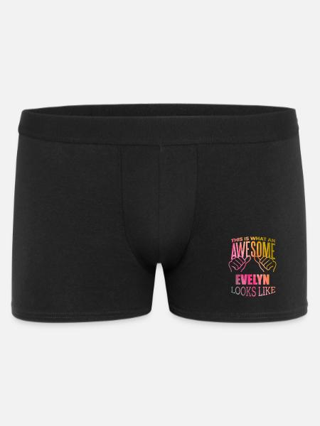 Evelyn Evelyn Evelyn - Men's Boxer Shorts - black