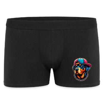 Chien - Boxer Homme - noir - Devant