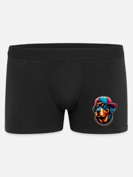 Dog - Men's Boxer Shorts - black