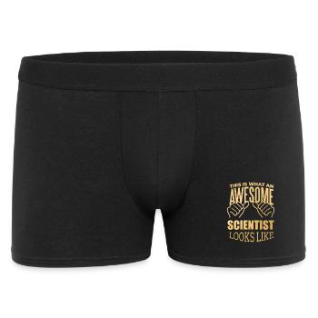 science - Boxer Homme - noir - Devant
