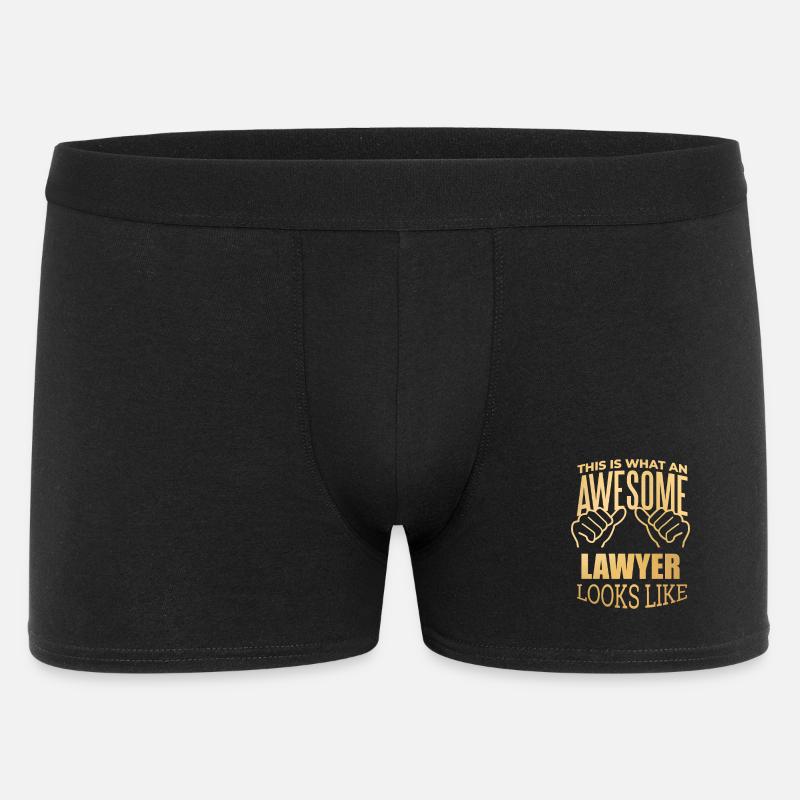Rechtsanwalt - Männer Boxer Shorts - Schwarz
