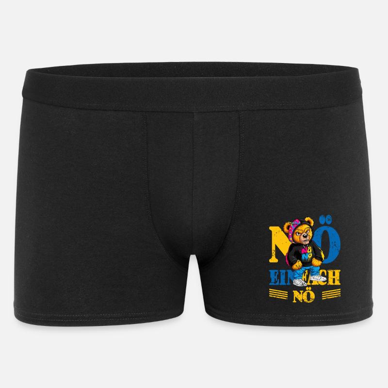 Grumpy Bear - Men's Boxer Shorts - black