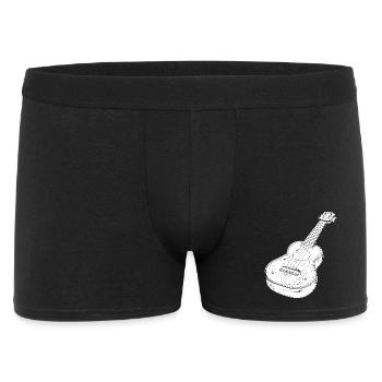 Ukulele Drawing - Men's Boxer Shorts - black - Front