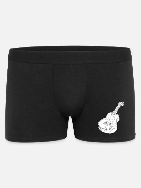 Dessin de ukulélé - Boxer Homme - noir
