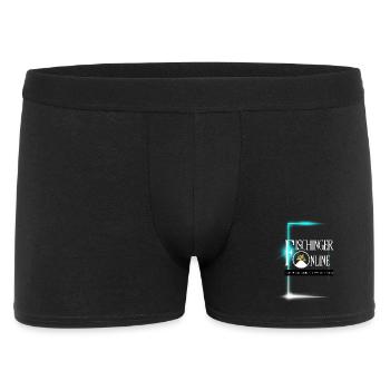 Logo Fischinger-Online grand sans URL - Boxer Homme - noir - Devant
