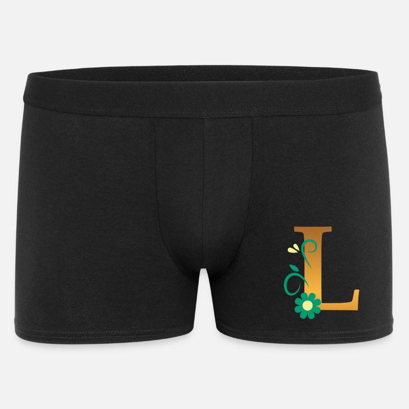L - Men's Boxer Shorts - black