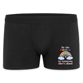 LGBTQ Pride Month - Be the Rainbow - Men's Boxer Shorts - black - Front