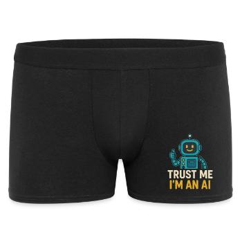 Trust Me, I'm an AI - Men's Boxer Shorts - black - Front