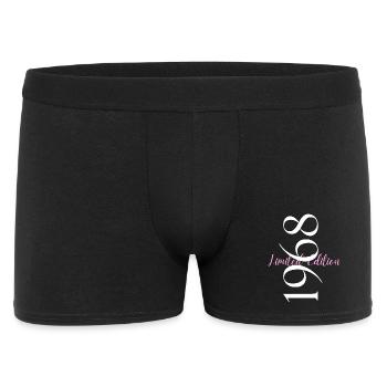 Limited Edition 1968 Anniversary 1968 Born in 1968 - Men's Boxer Shorts - black - Front