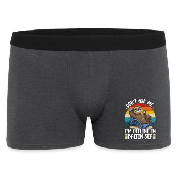 Vacances à la mer Baltique - Boxer Homme - charbon - Devant