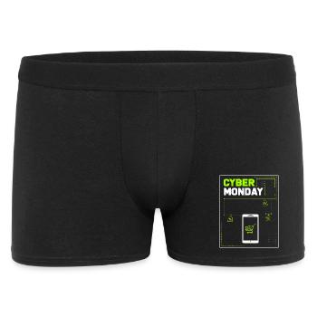 Virée shopping du Cyber Monday - Boxer Homme - noir - Devant