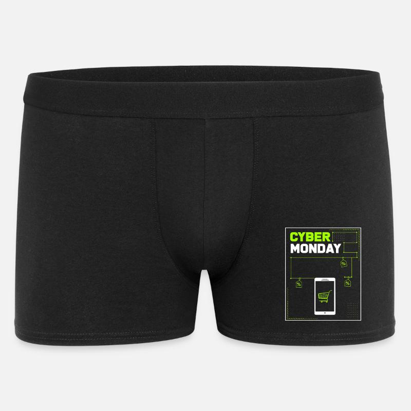 Virée shopping du Cyber Monday - Boxer Homme - noir