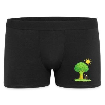 Brocoli Tree Swingin' Days - Boxer Homme - noir - Devant