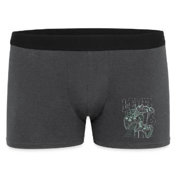 Level Up Retro-Controller Grafik 16. Geburtstag - Männer Boxer Shorts - Anthrazit - Vorne
