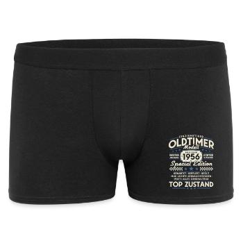 Oldtimer_1956_Jahrgang_Vintage_Retro_Geburtstag - Men's Boxer Shorts - black - Front