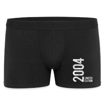 21st Birthday Man Woman 21 Years 2004 Decoration - Men's Boxer Shorts - black - Front