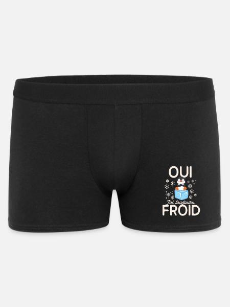 Frozen Penguin Always Cold - Men's Boxer Shorts - black