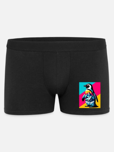 penguin - Men's Boxer Shorts - black