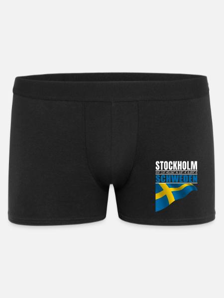 Stockholm - Boxer Homme - noir