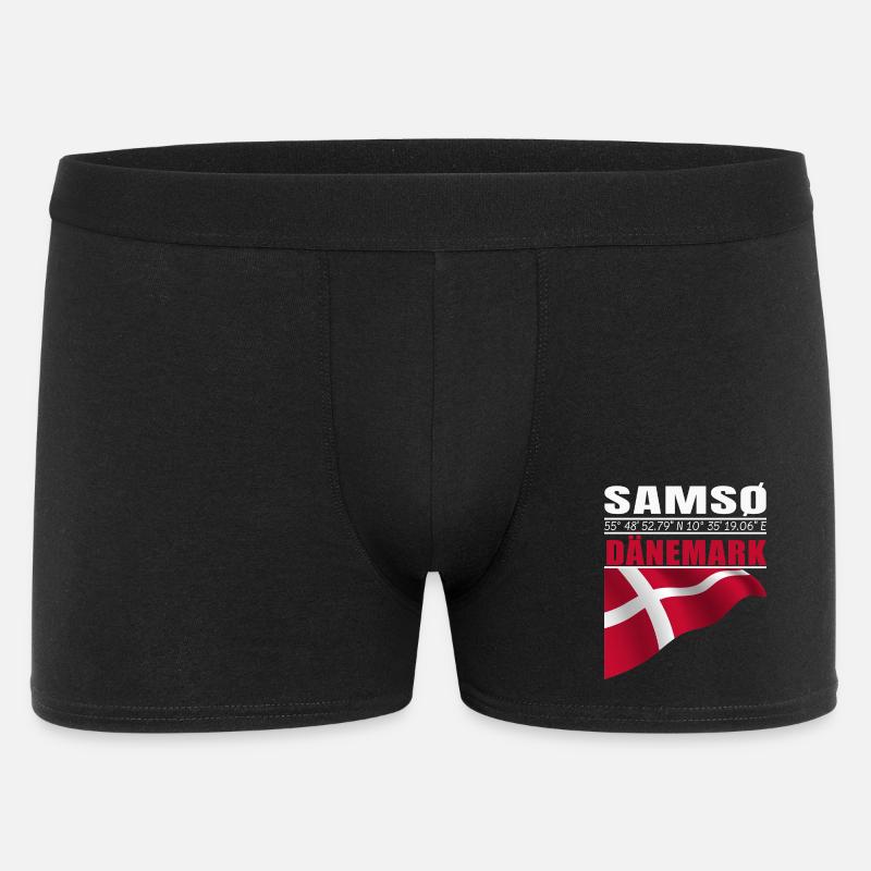 Samso - Boxer Homme - noir
