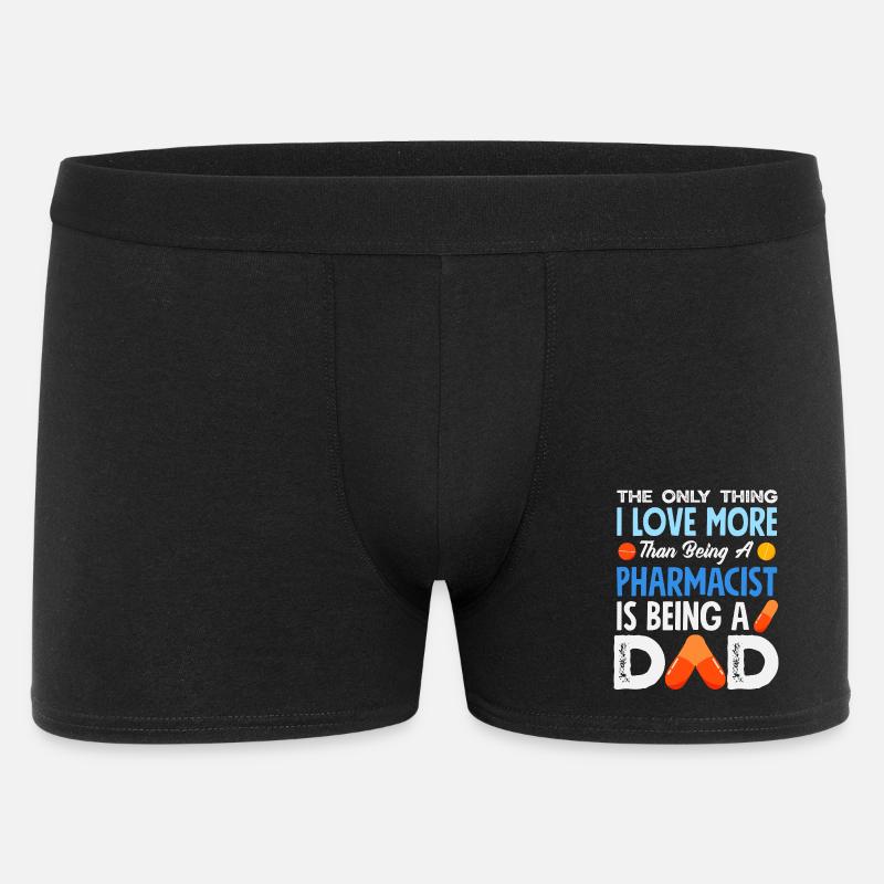 Apotheker Pharmazeutisch-technischer - Männer Boxer Shorts - Schwarz
