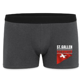 Saint-Gall - Boxer Homme - charbon - Devant