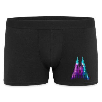 Confetti in the heart of Cologne Carnival Carnival - Men's Boxer Shorts - black - Front
