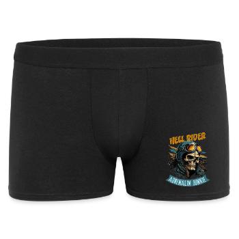 Hell Rider - Accro à l’adrénaline - Boxer Homme - noir - Devant
