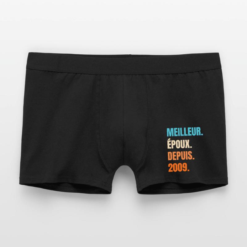 Bester Ehemann seit 2009 Geschenk-Ehemann Männer Boxer Shorts