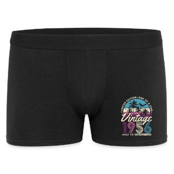Vintage 1956 Vintage Retro Birthday Gift - Men's Boxer Shorts - black - Front