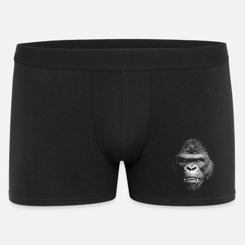 Gorilla - Männer Boxer Shorts - Schwarz