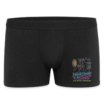 Darts Fun Shirt, Dancing in the Dart Shirt Hoodie, - Men's Boxer Shorts - black - Front