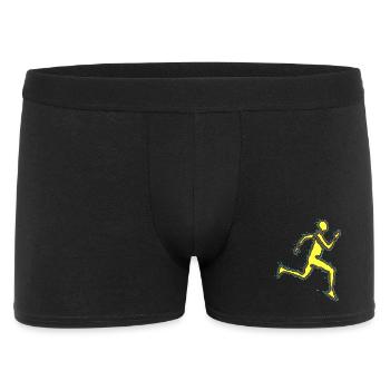 Electric Runner - Men's Boxer Shorts - black - Front