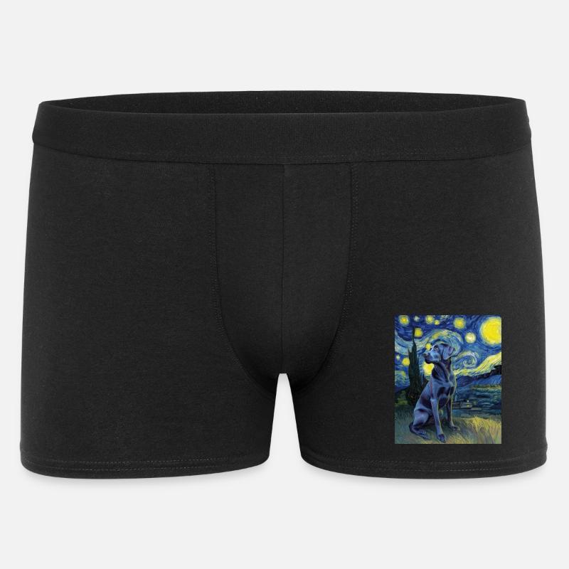 Labrador Retriever - Boxer Homme - noir